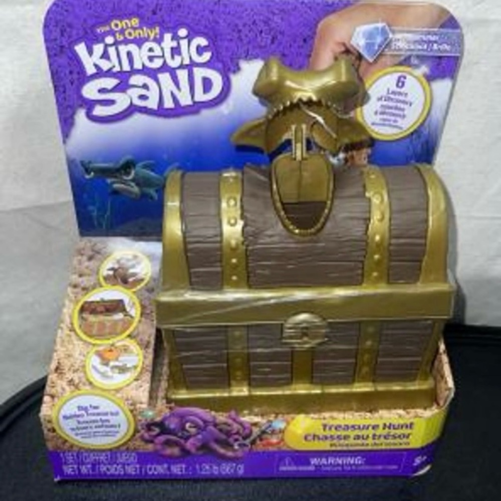 Kinetic Sand Treasure Hunt Playset -